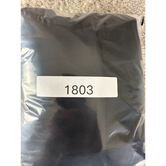 H&M Size 6 Casual Sleeveless Fit Flare Mini Dress Black Zip Lined Stretch - Picture 9 of 9